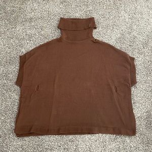 H & M tie front sweater one size